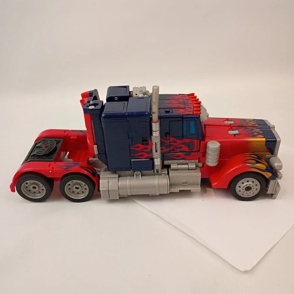 Transformers 2007 Movie Leader Class Optimus Prime Incomplete Action Figure